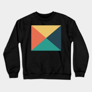 stupendous Geometric Pattern Crewneck Sweatshirt